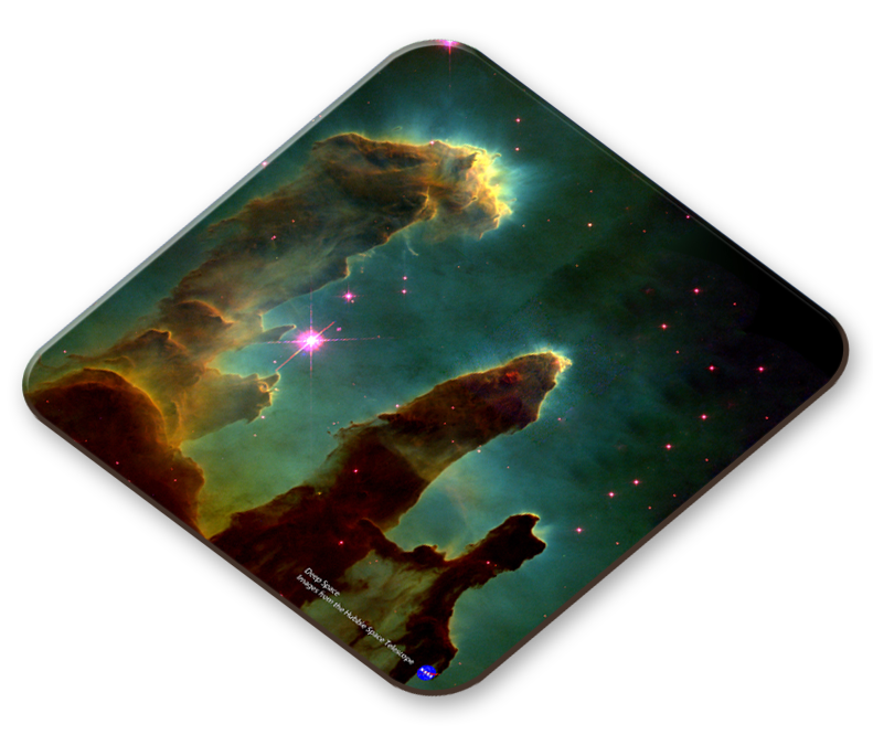 Hubble Space Telescope Image - Deep Space 3 Placemat