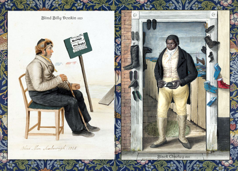 Billy Donkin & Black Charley by John Dempsey - Place Mat