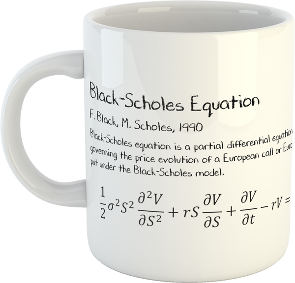 Black–Scholes Equation Mug