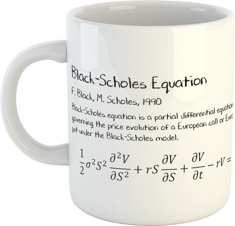 Black–Scholes Equation Mug