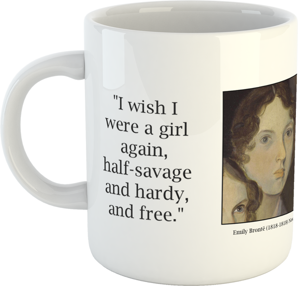 Emily Brontë Quotation Mug