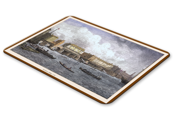Gustave Doré Old London Bridge 1756 - Place Mat
