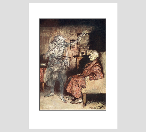 Dickens A Christmas Carol, Marley's Ghost Print