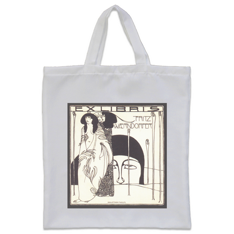 Koloman Moser Exlibris Tote Bag