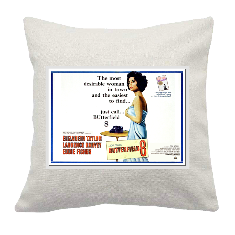Icons - Elizabeth Taylor Butterfield 8 Cushion Cover