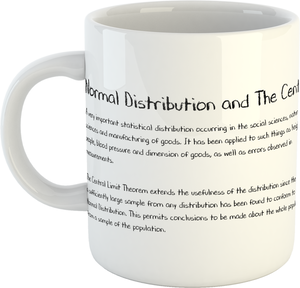 Normal Distribution and The Central Limit Theorem Mug