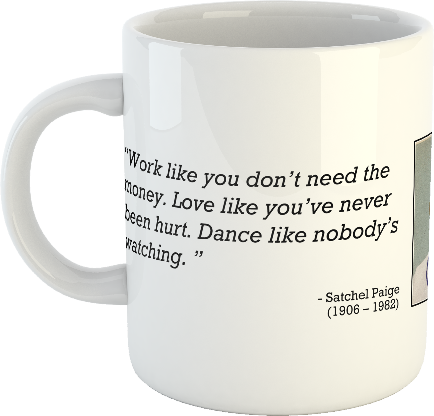 Satchel Paige Quotation Mug