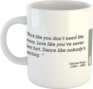 Satchel Paige Quotation Mug