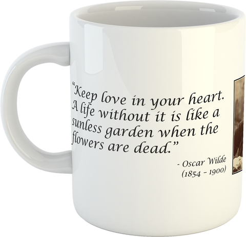 Oscar Wilde Quotation Mug