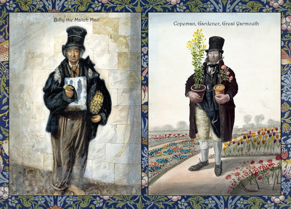 Billy the Match & the Gardener by John Dempsey - Place Mat