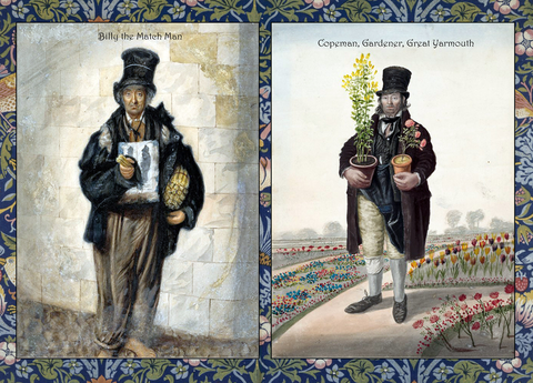 Billy the Match & the Gardener by John Dempsey - Place Mat