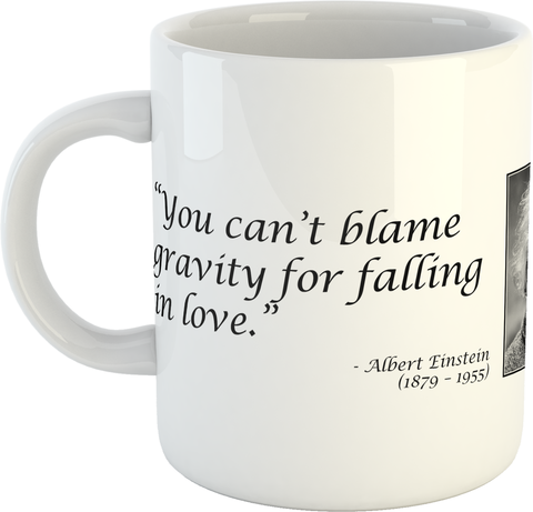 Albert Einstein Quotation Mug