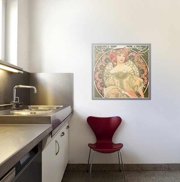 Alphonse Mucha Reverie 52 x 50 cm Poster