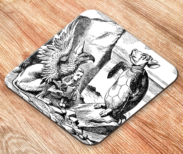 Alice in Wonderland Griffin Coaster