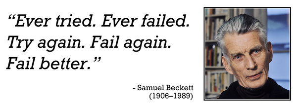 Samuel Beckett Quotation Mug