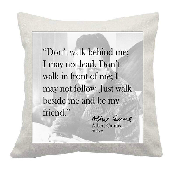 Albert Camus Cushion Cover