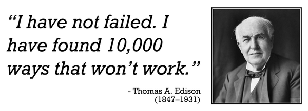 Thomas A. Edison Quotation Mug