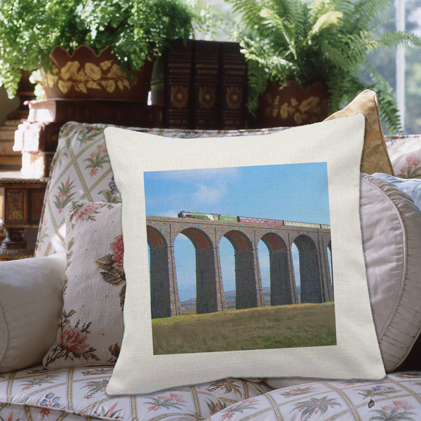 The Ribblehead Viaduct or Batty Moss Viaduct carries trains from the Settle-Carlisle Railway across the valley of the River Ribble at Ribblehead, in North Yorkshire, England.  The viaduct, built by the Midland Railway, is a Grade II* listed structure.