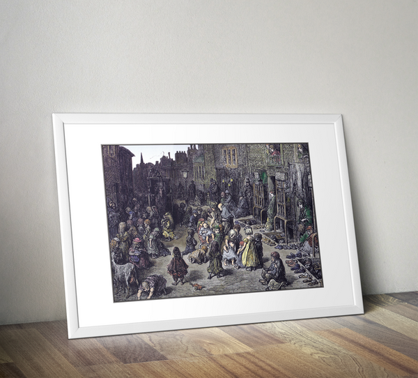 Gustave Doré Dudley Street Seven Dials Print