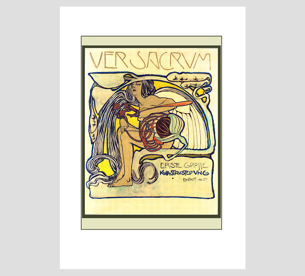 Koloman Moser Ver Sacrum Print