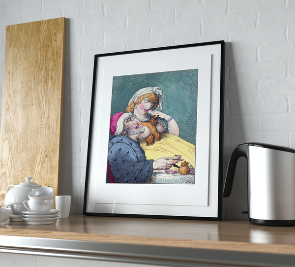 Rowlandson St James Courtship Print