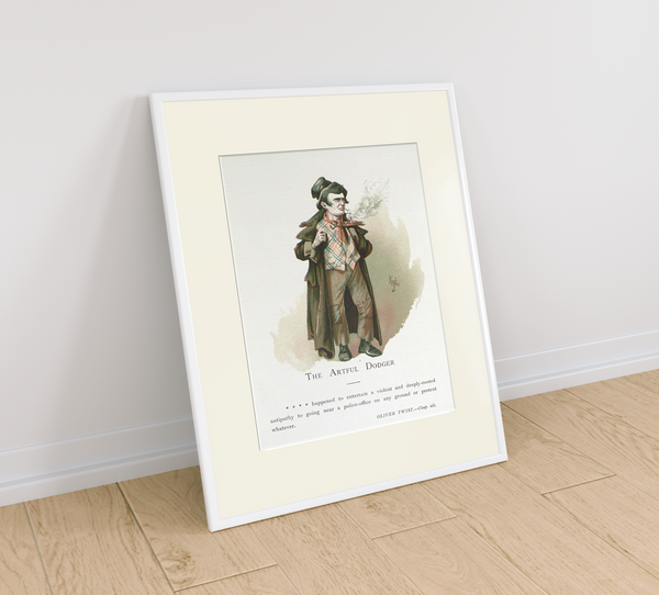 Charles Dickens The Artful Dodger Print
