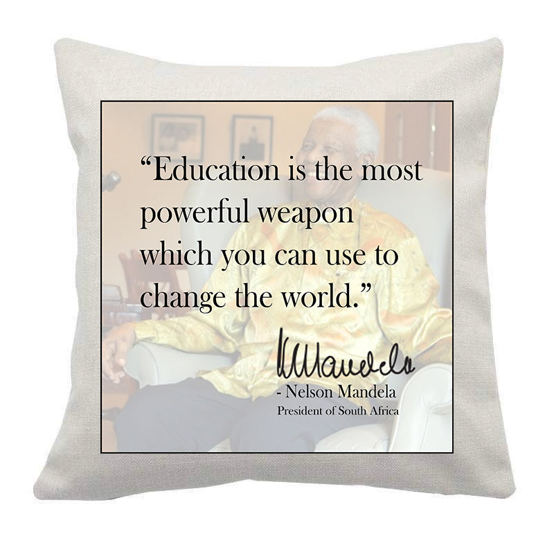 Nelson Mandela Cushion Cover