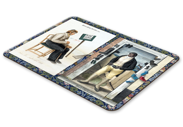 Billy Donkin & Black Charley by John Dempsey - Place Mat