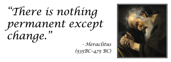 Heraclitus Quotation Mug