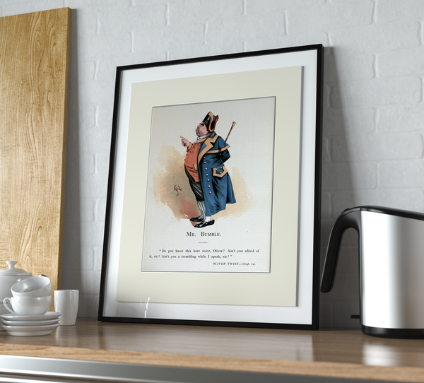 Dickens Mr Bumble Print