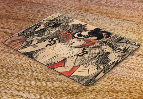 Théophile Steinlen Il n’y est pas - Place Mat
