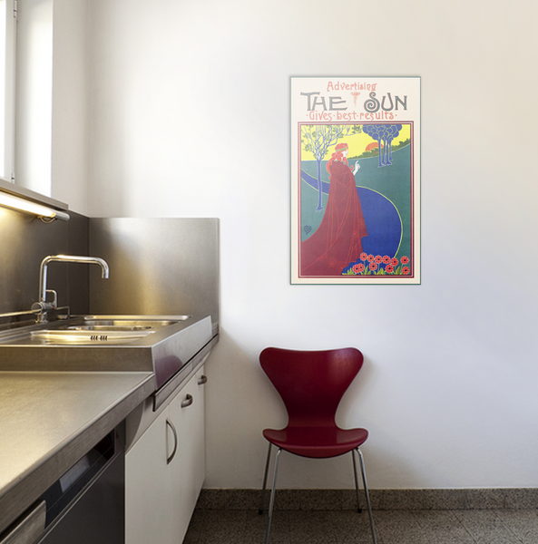 The Sun Advertising 37 x 59.4 cm Poster