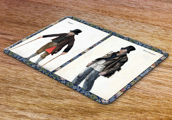 Beggars by John Dempsey - Place Mat