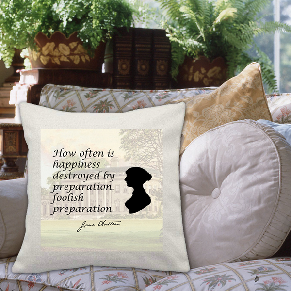 Jane Austen “How often is...” Cushion