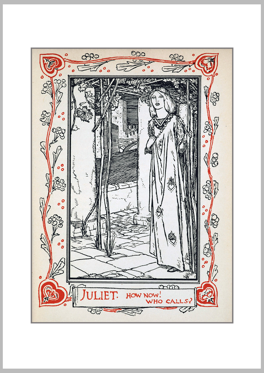 Shakespeare's Heroines Juliet Print