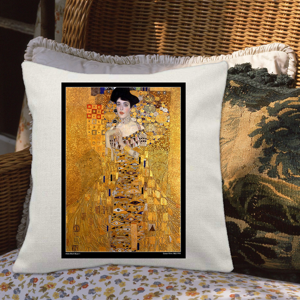 Gustav Klimt Adele Bloch-Bauer I Cushion Cover