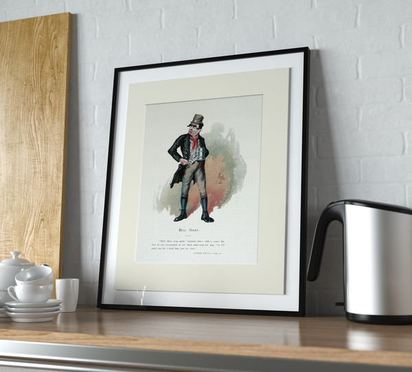 Dickens Bill Sykes Print