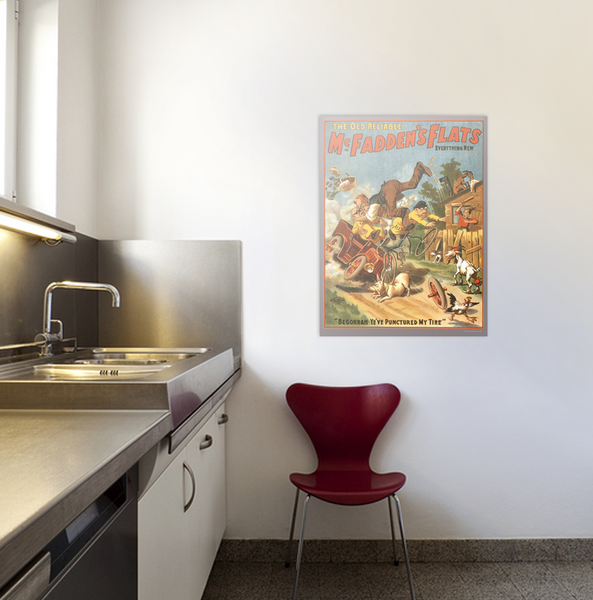 McFadden's Flats - Begorrah 42 x 54.7 cm Poster