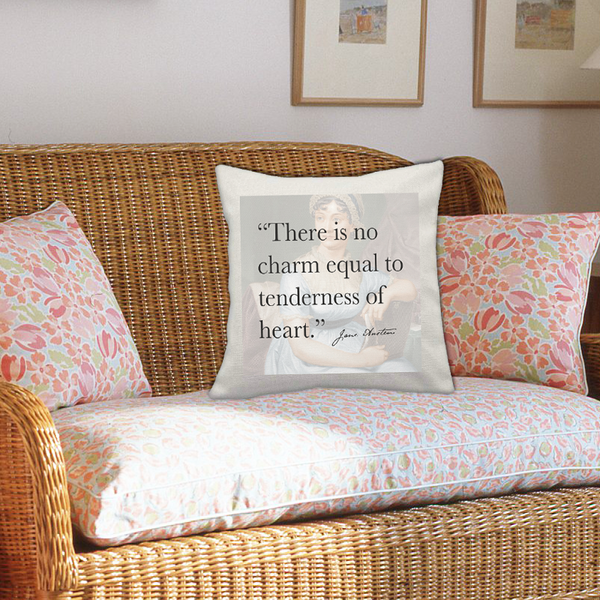 Jane Austen Cushion Cover