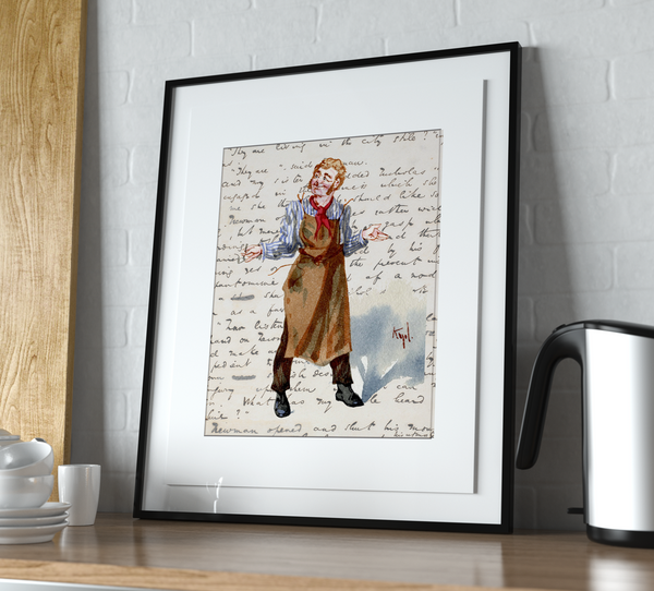 Dickens Joe Gargery/Handwriting Print