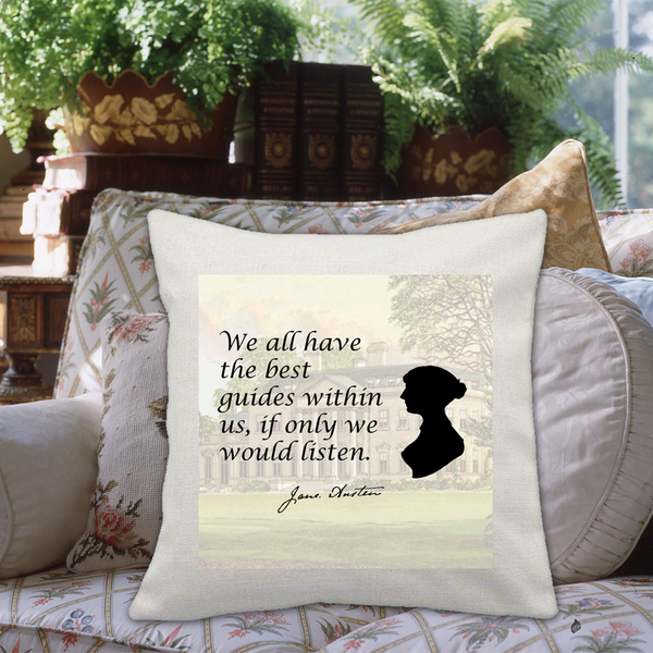 Jane Austen“We all have the...” Cushion