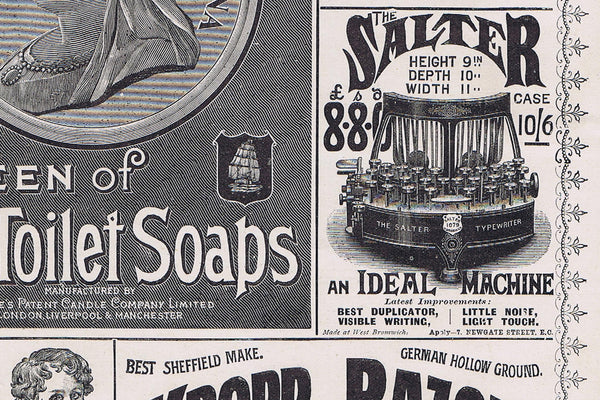 close up Regina toilet soap advert