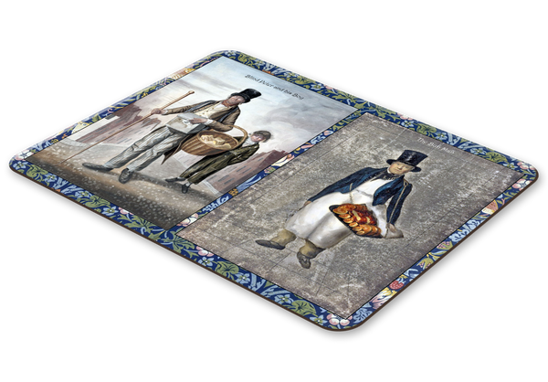 Blind Peter & the Bun Man by John Dempsey - Place Mat