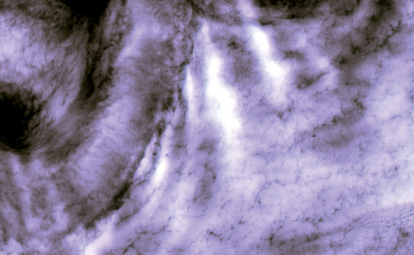 Karman Vortices near Broutona - Satellite Photography