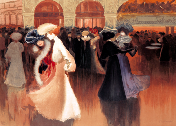 Les Danseuses Louis Abel Truchet - Place Mat
