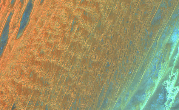 Desert Patterns - Satellite Photography