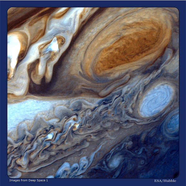 Hubble Space Telescope Image - Deep Space 1 Placemat