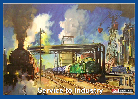 British Railways - Service to Industry Placemat