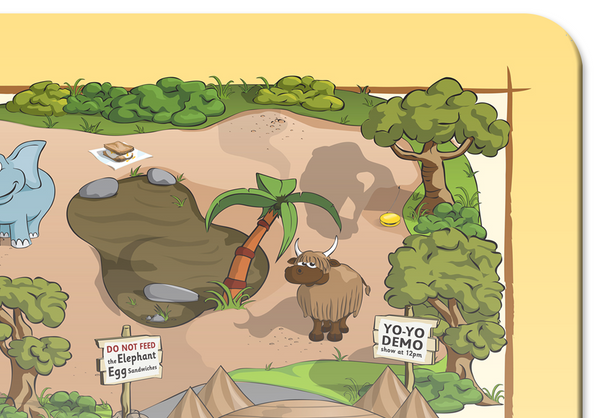 Alphabet Zoo Placemat