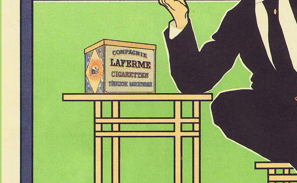 Cigaretten Laferme Dresden 28.3 x 59.7 cm Poster
